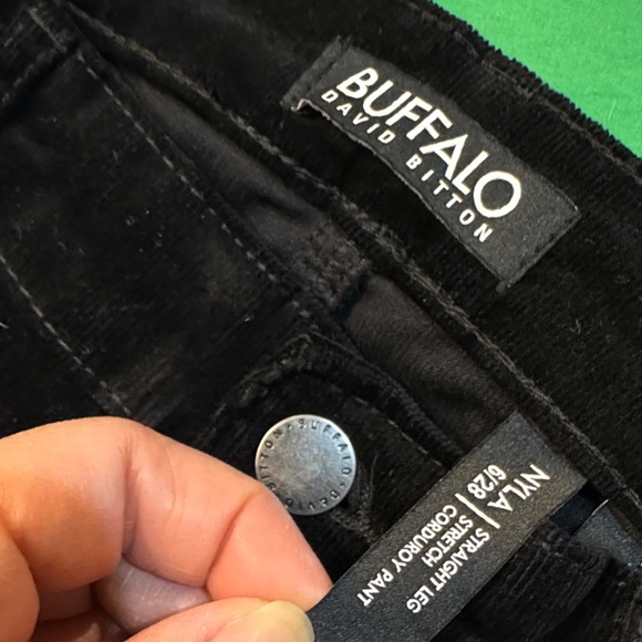 Buffalo David Bitton Women's Stretch Straight Leg Corduroy Pant - Picture 5 of 6